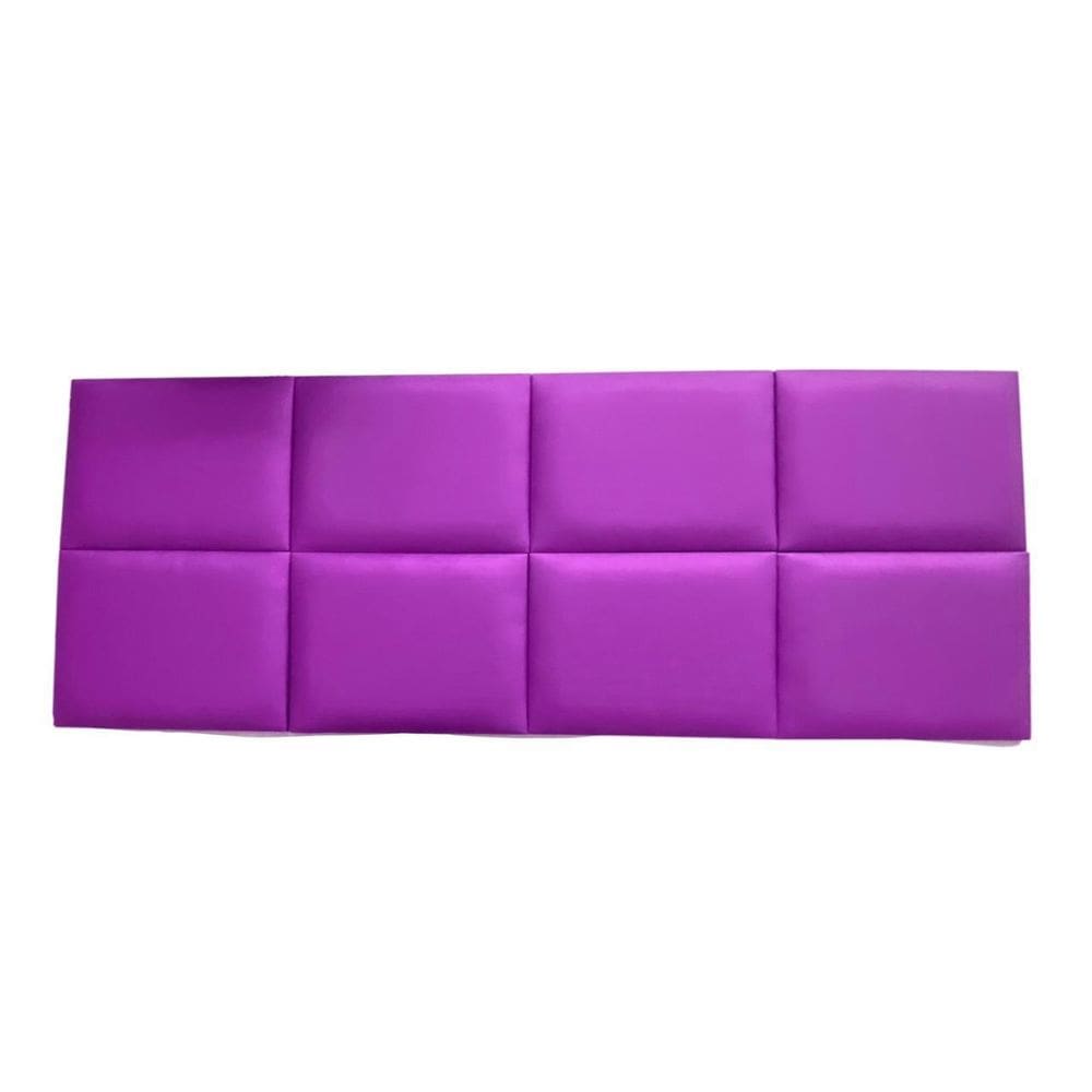 Cabeceira Modulada Courino Rosa Pink 8 Modulos 40X30