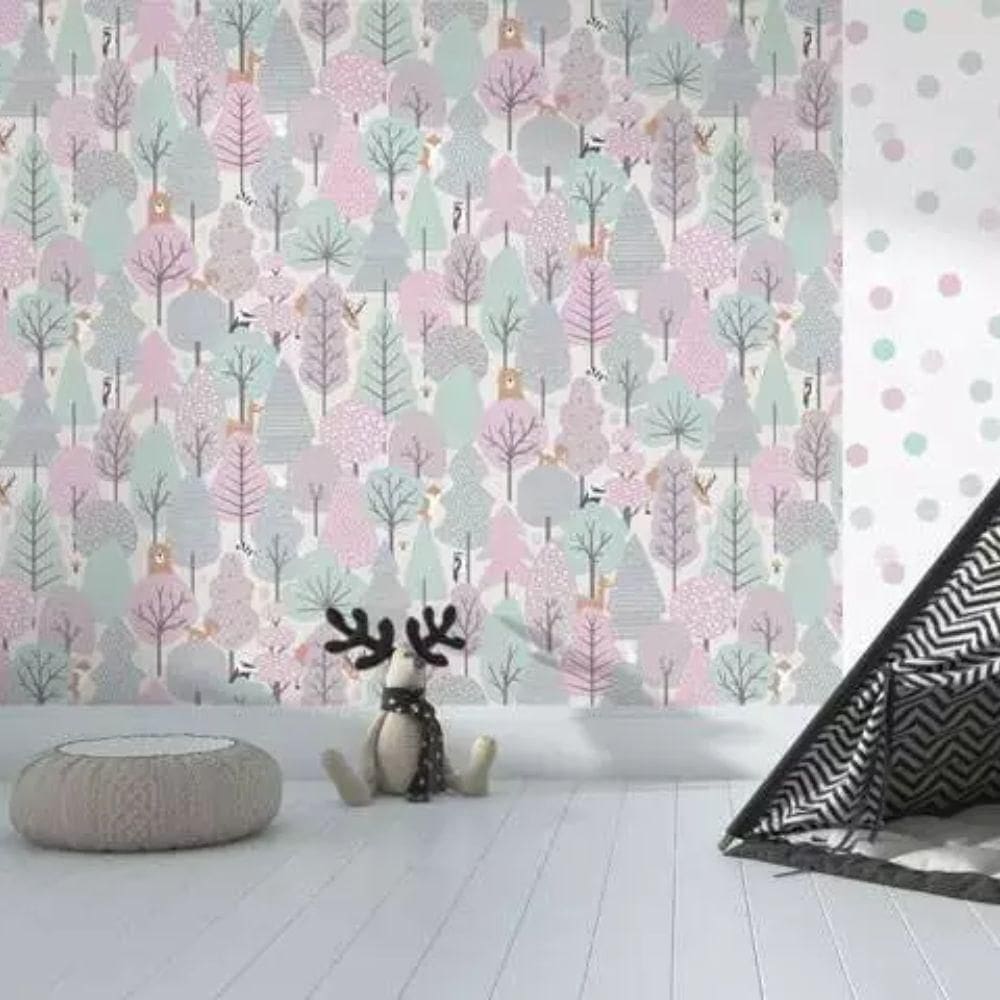 Papel De Parede Hf Petit Infantil Colorido 51603