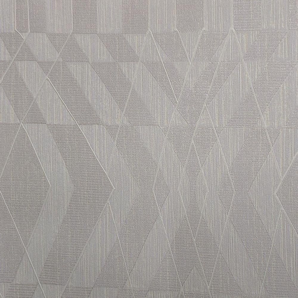 Papel De Parede Grace 4 Geométrico Cinza Gr401201r