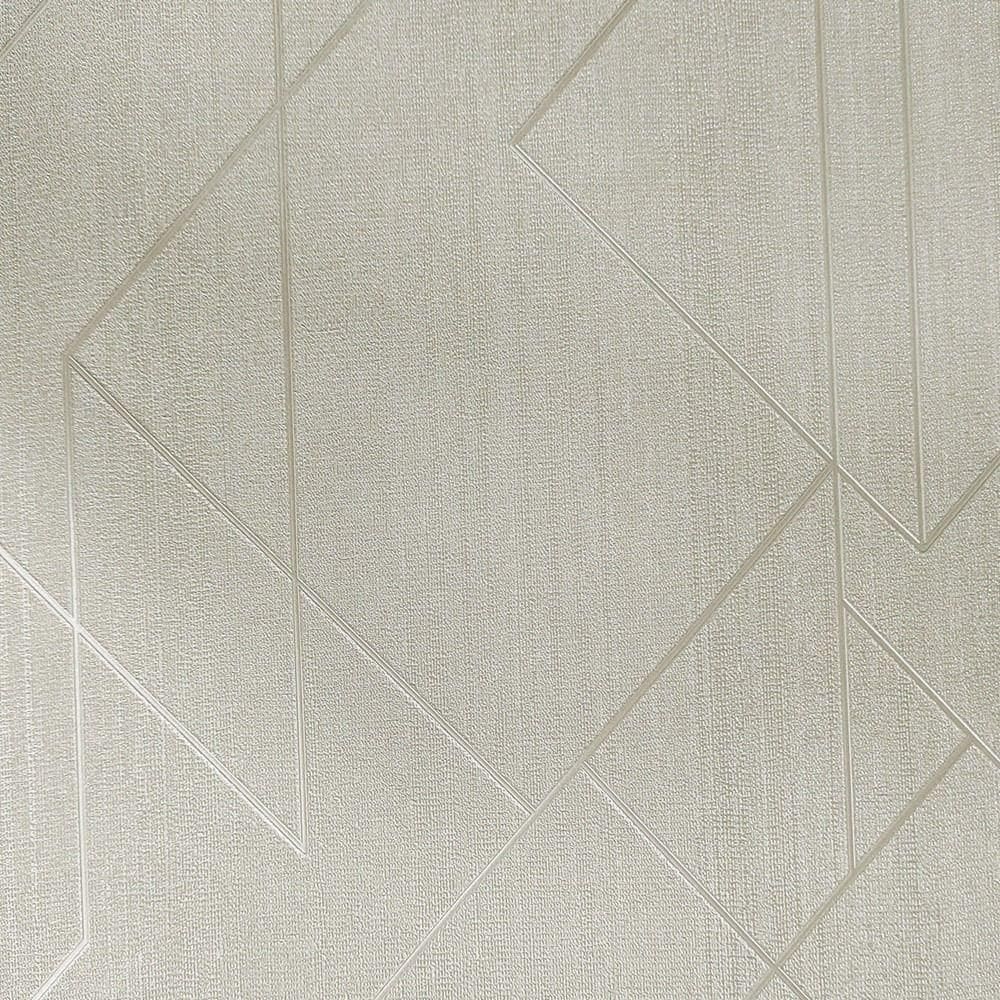 Papel De Parede Classici 5 Geométrico Cinza 5a096504r