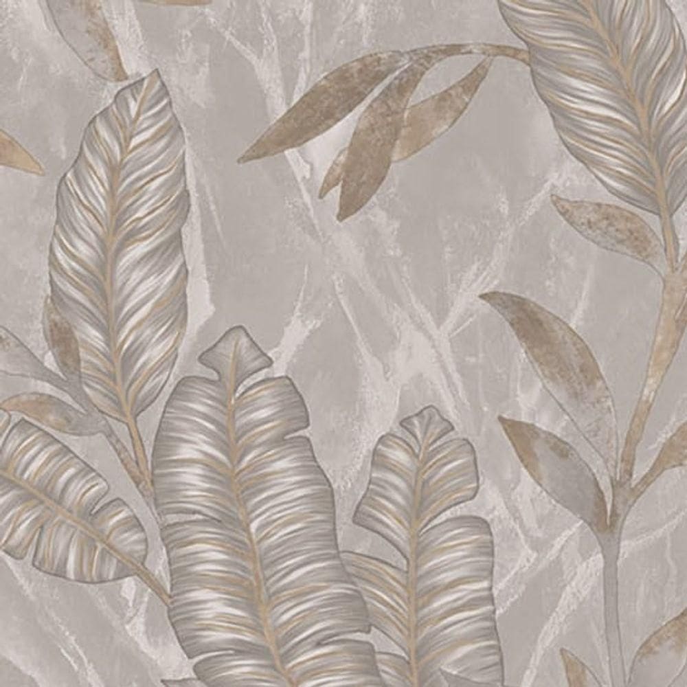 Papel De Parede Adi Tare 2 Folhagem Marrom Ad200302r