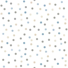 Papel De Parede Mondo Baby Little Dots 13024 - Rolo 10m X 0,53m