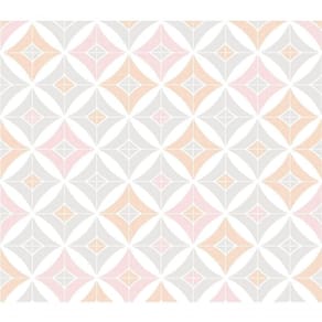 Papel De Parede Oba Geométrico Ob70104r Tam. 4m² Papel De Parede Oba Geométrico Ob70104r