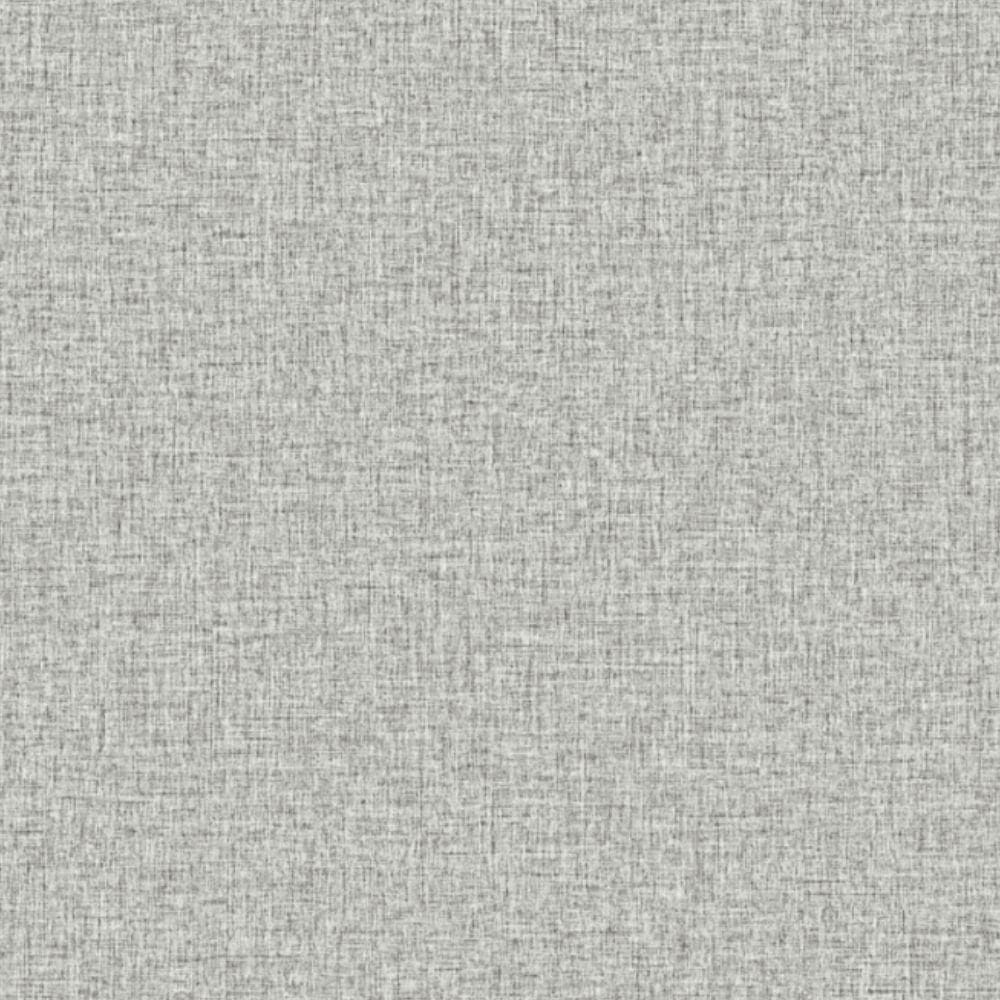 Papel De Parede Lin Aspecto Têxtil Cinza Ive618