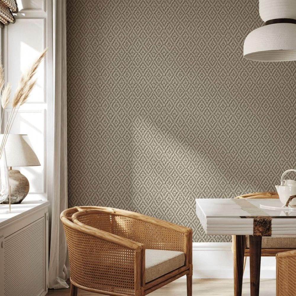 Papel De Parede Struktura Geométrico Cinza 45744