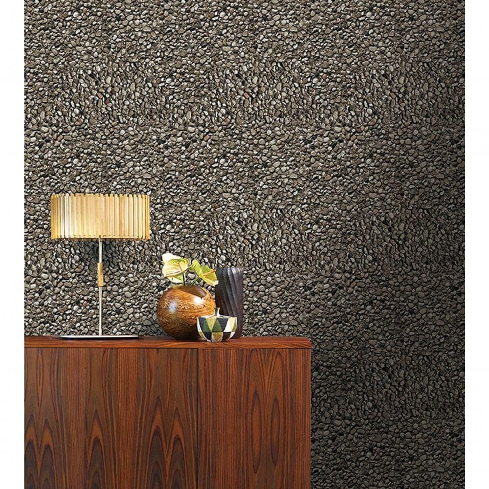 Papel De Parede Poppi Pedras Pz18952 Tam. 4m²