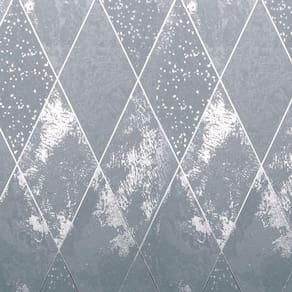 Papel De Parede White Swan Geométrico Azul Ws100102r