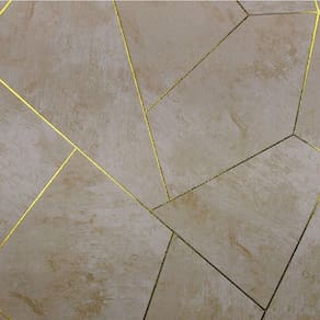 Papel De Parede White Swan Geométrico Amarelo Ws101306r
