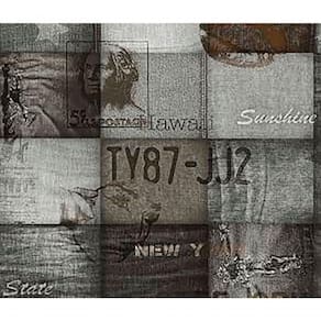 Papel De Parede Stone Age Ii Recortes Jeans Sn606402r