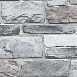 Papel De Parede Stone Age 1 Pedras 3d Sn601803r