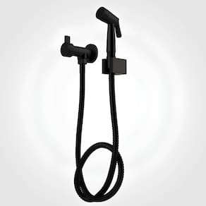 Ducha Higiênica Sem Derivação Dn15 Ice Preto Fosco Perflex