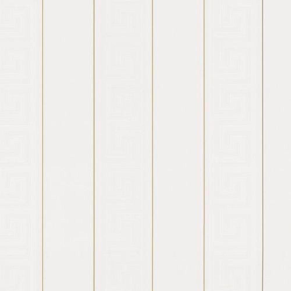 Papel De Parede Versace V Listrado Branco 935241