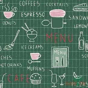 Papel De Parede Stone Age 1 Coffee Shop Sn602301r