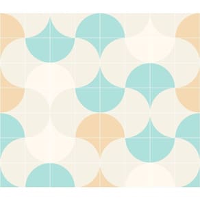 Papel De Parede Oba Geométrico Ob71403r Tam. 4m² Papel De Parede Oba Geométrico Ob71403r