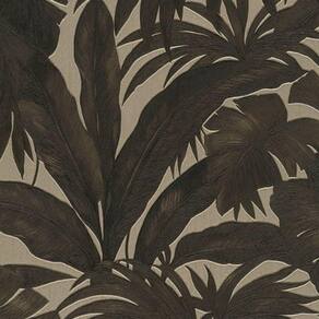 Papel De Parede Versace V Folhagem Bege 962401