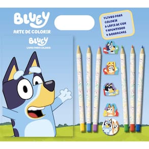 Bluey Arte de Colorir