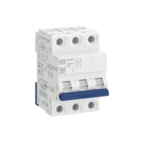 Minidisjuntor Tripolar 50A Mdwp-C50 -3 Curva C Weg