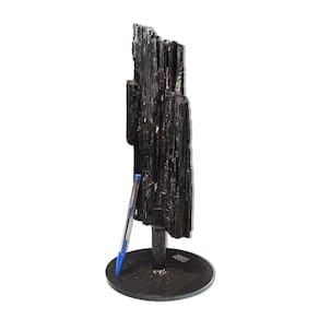 Canudo Turmalina Preta Natural Grande 37cm 4kg Classe A