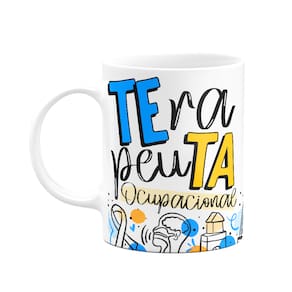 Caneca profissões - Terapeuta ocupacional - 325ml branca