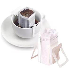 20 Coador De Café Filtro Dose Única Individual Descartável