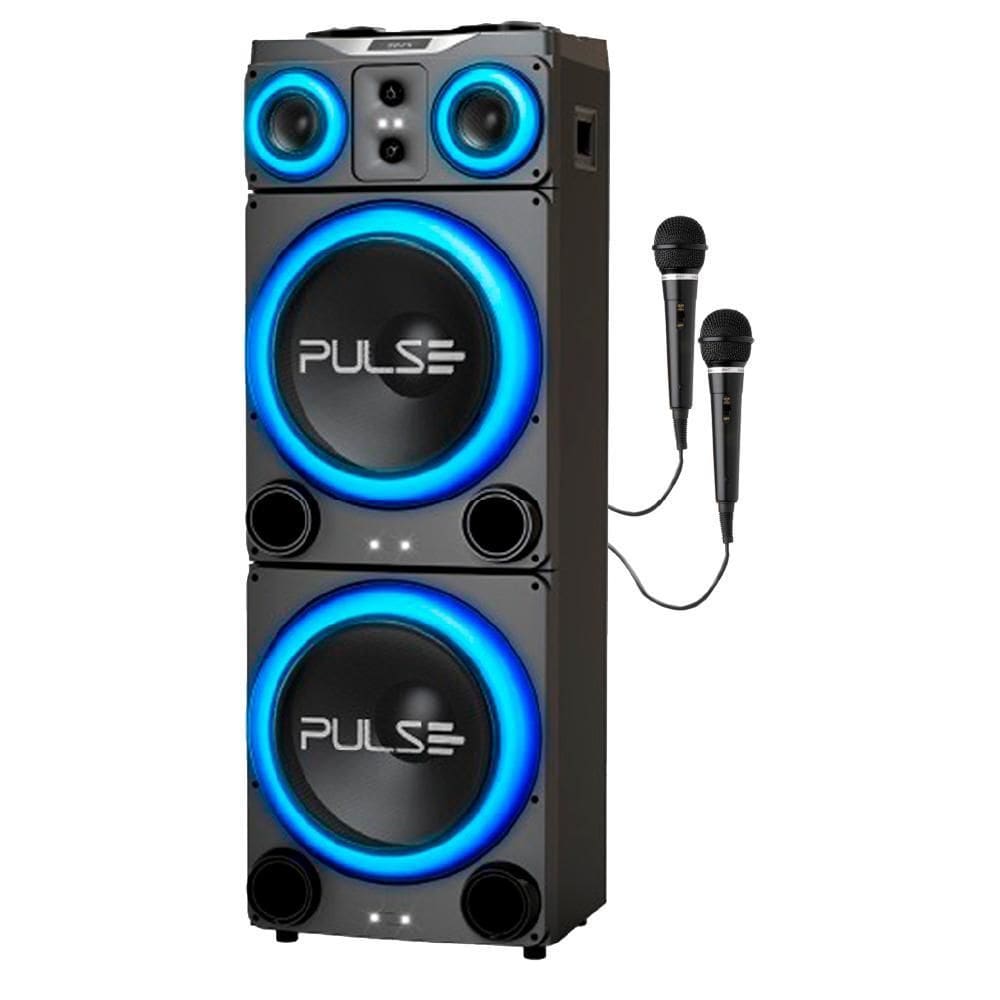 Caixa De Som Torre Double Pulse Sp515 15 Pol 3500W - 2 Mic