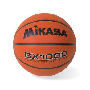 Borracha premium de basquete Mikasa BX1000, tamanho oficial