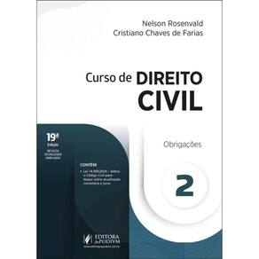 Curso De Direito Civil - Obrigações - 2025 - Vol. 2