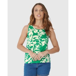 Regata Feminina Estampada Viscolycra Malwee Ref. 79411