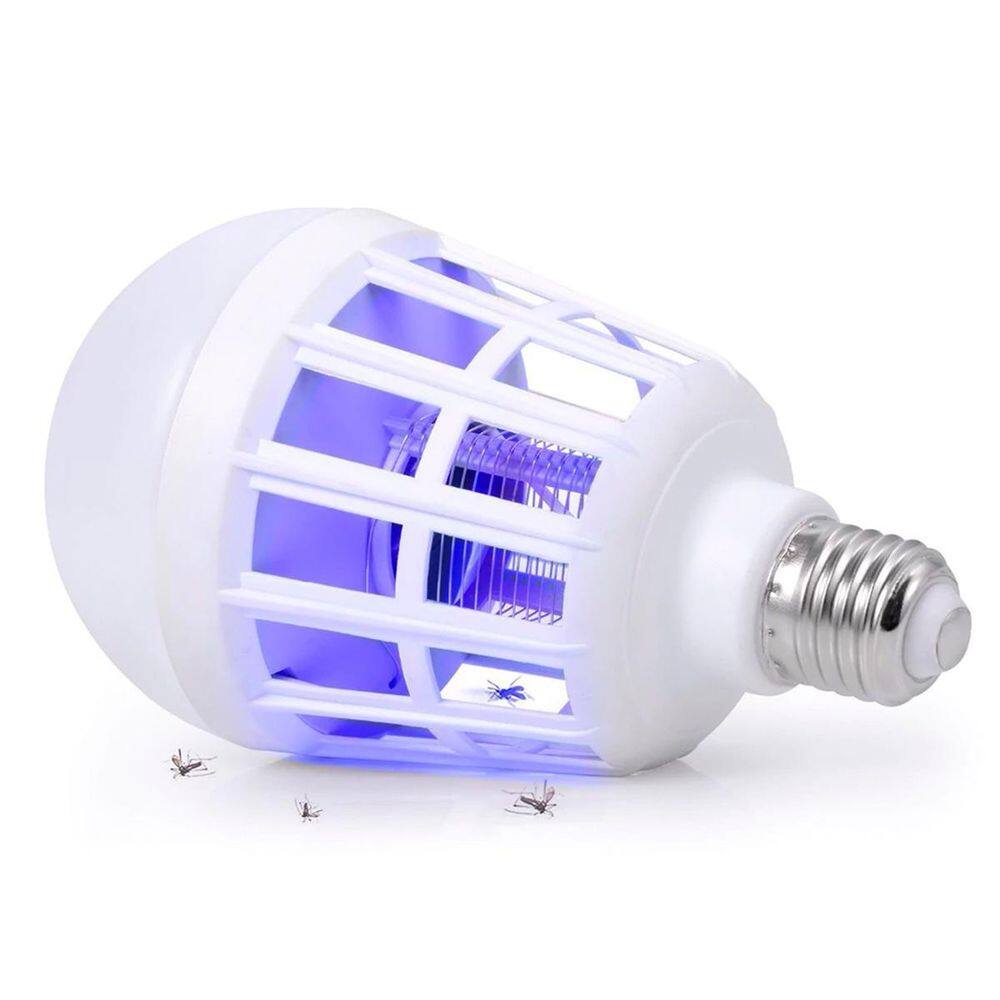 Lâmpada Armadilha Mata Pernilongos Mosquitos Luz Uv