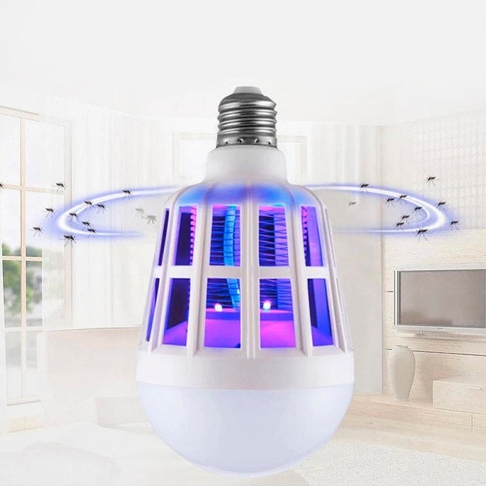 Lâmpada Uv Led Mata Pernilongos Mosquitos Potente 15W
