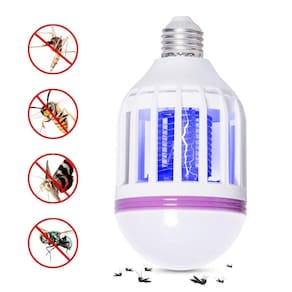 Luminária Uv Led Mata Pernilongos Mosquitos Repelente 15W