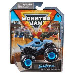 Caminhão fundido sob pressão Toy Monster Jam, escala 1:64, série 34 Megalodon