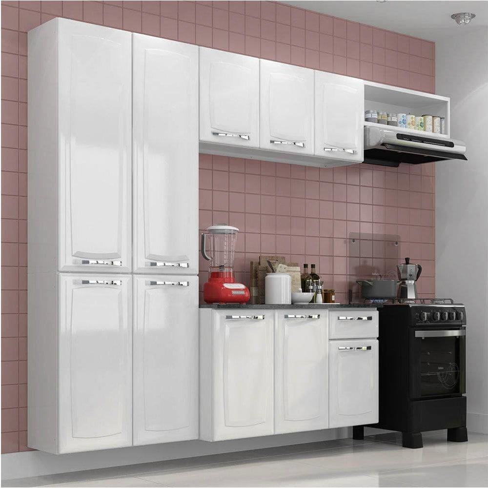 Cozinha Compacta Itatiaia Amanda com Tampo