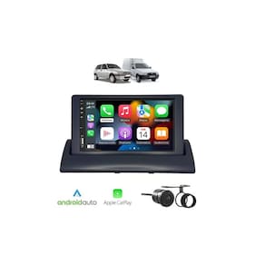 Kit Multimídia Uno Mille Fiorino 94 a 2013 Mold Cinza 7 Pol CarPlay AndroidAuto - FirstOption 8100