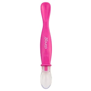 Colher De Silicone 2 Pontas Rosa 1und Clingo