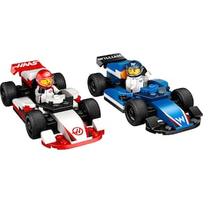 Lego City F1 Williams Racing e Haas 92 Peças - 60464