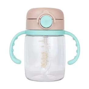 Copo Tritan Bits Canudo 220ml +6m Neutro Clingo