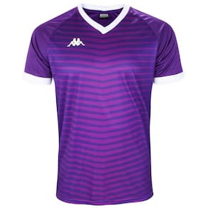 Camisa Kappa Fardamento Brushstroke Masculina - Roxo