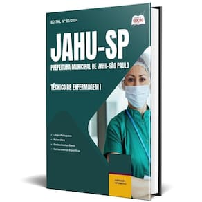 Apostila Prefeitura De Jahu Sp 2025 - Técnico Enfermagem I