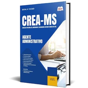 Apostila Concurso Crea Ms 2025 - Agente Administrativo