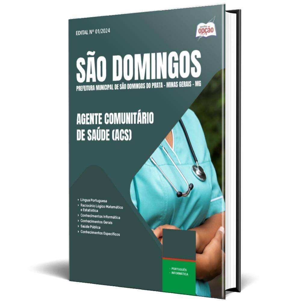 Apostila Prefeitura São Domingos Do Prata Mg 2025 Agente