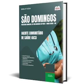 Apostila Prefeitura São Domingos Do Prata Mg 2025 Agente