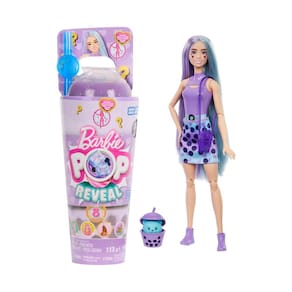 Boneca Barbie Pop Reveal Série Boba Taro Htj19 Mattel