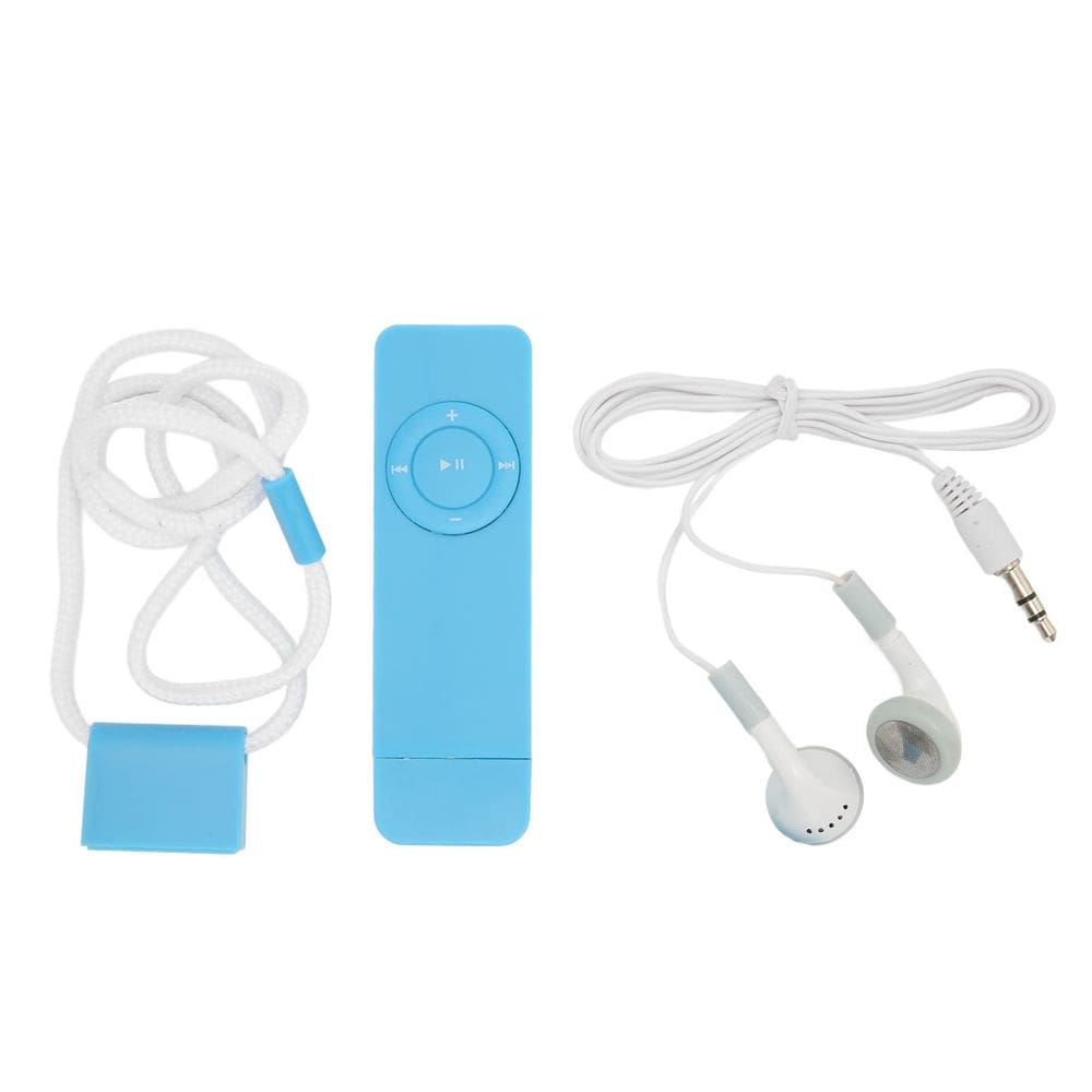 Leitor MP3 GOWENIC ABS Mini Music 180mAh 64GB azul