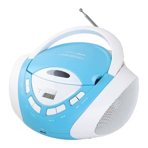 Boombox portátil de CD/MP3 HANNLOMAX HX-320CD com rádio AM/FM