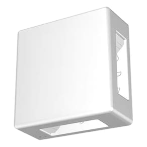 Kit 2 Luminária Arandela LED Kian IP65 4 Focos 6w Preta ou Branca