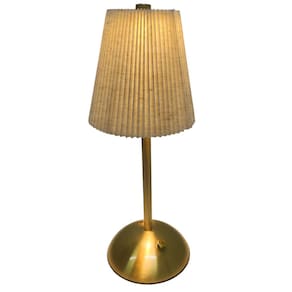 Luminaria de Mesa Abajur LED 3 Tons Controle de Intensidade Bateria Recarregavel USB Candeeiro Cabeceira Home Office Decoraçao Iluminaçao