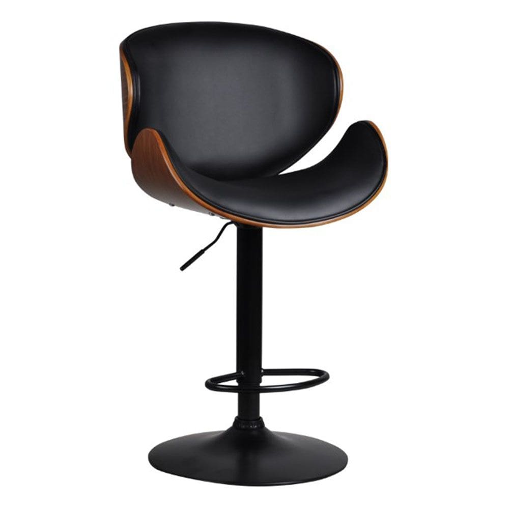 Banqueta Ilhéus base Disco Preta - Preta