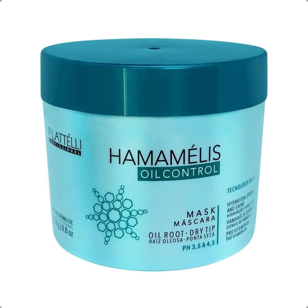 Máscara Hamamélis Oil Control P`lattelli 250g