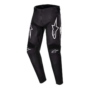Calças Alpinestars Youth Racer Hana pretas e brancas tamanho 22